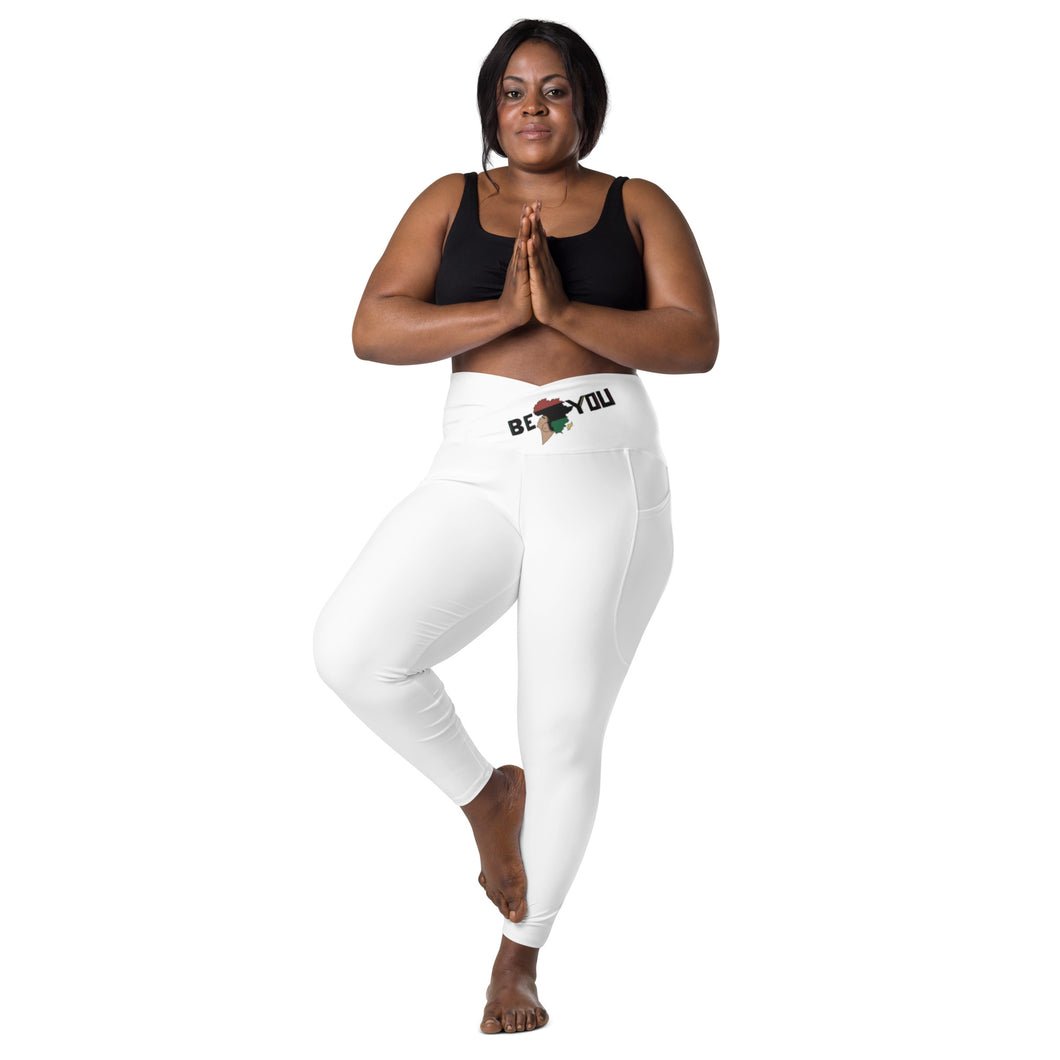 Beayou Crossover leggings with pockets